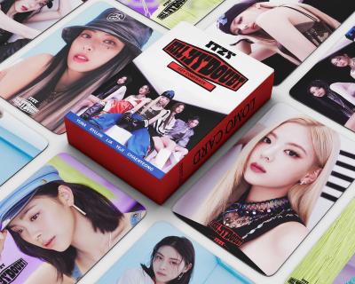 Photocard 55P อิดจี ITZY: Kill My Doubt | BET ON ME lomo card การ์ดโลโม่ แบบ 2 ด้าน โค้งมน ไร้ขอบ 55 ชิ้น/กล่อง ขนาด 8.7×5.7ซม โฟโต้การ์ด