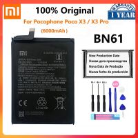 แบตเตอรี่ แท้ Xiaomi Poco Phone X3 / Poco X3 BN61 6000mAh ส่งจาก กทม