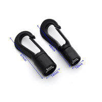 60 pcslot Black plastic spring snap clip hooks 360 degrees rotatry carabiner swivel paracord bungee shock cords in 5mm 8mm