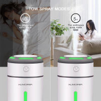 ELOOLE Cup Mini Air Humidifier USB LED Light Aroma Essential Oil Diffuser Air Purifier Freshener Home Car Mist Maker Fogger