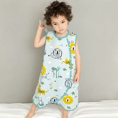 Baby Sleeping Bag Kids Vest Summer Night Clothes Infant Boy Sack Toddler Bedding Sleepwear For Childrens Pajamas Girls Jumpsuit