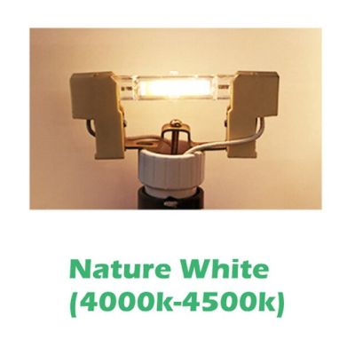 【Worth-Buy】 หลอดไฟก้อนหลอดแก้ว R7s Led 78Mm 15W 118Mm 40W 220V โคมไฟข้าวโพด R7s แสงอุ่น/ธรรมชาติ/เย็นสีขาวแทนหลอดฮาโลเจน