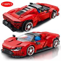 1168PCS Daytona SP3 Supercar Model Building Blocks Racing Sports Car Vehicle Construction Bricks Toys For Children Adult Gifts