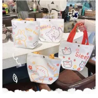 【พร้อมส่ง】Wonderful story กระเป๋าถือ แฟชั่นมาใหม่ รุ่น BB-8SCAT