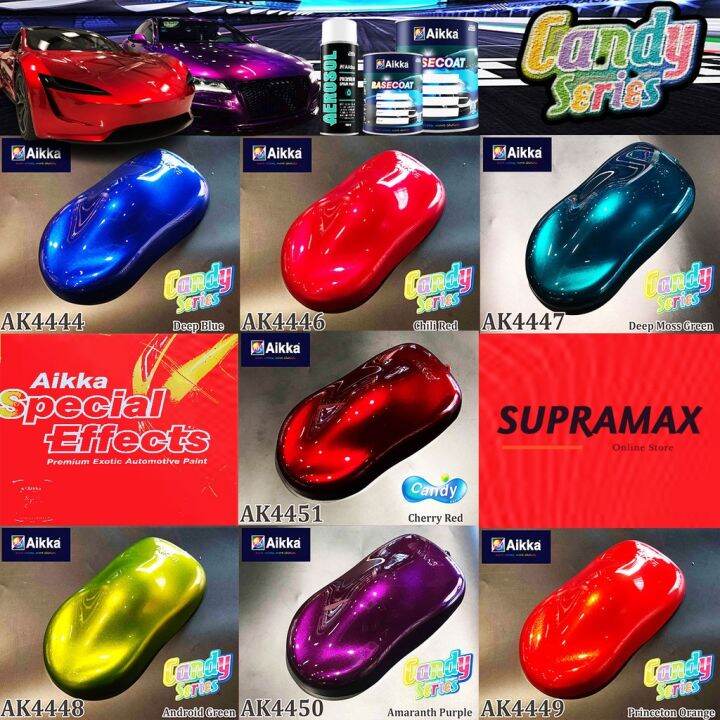 AIKKA Candy Series Car Paint/Car Body Paint Motor Paint Automotive