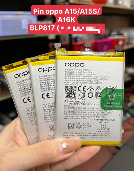 pin oppo blp 817