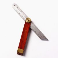 Sliding Portractor Craftsman Sliding T Bevel Square Gauge Protractor Angle Transfer Tool With Wooden handle For Accurate Angles