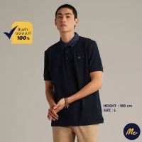 Mc JEANS เสื้อโปโลแขนสั้นผู้ชาย MPTZ024