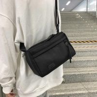 COD DSFERTEREERRE ✿Mens shoulder bag fashion trend messenger bag boys fashion brand mens ba男士单肩包时尚潮流斜挎包男生潮牌男包休闲简约学生小挎背包110528