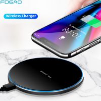 FDGAO Fast Wireless Charger 10W For iPhone 12 Pro 11 8 X XS XR Samsung S21 S20 Huawei P40 Pro Xiaomi Mi 11 10W Phone Charger