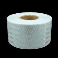 【HOT】 5 / 10 15 20cm wide white reflective strip decorative tape anti-collision warning sign