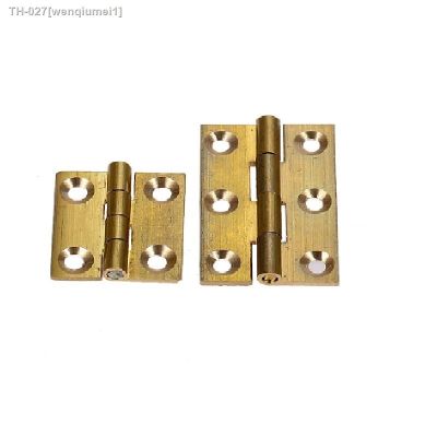 ∏ 2pcs Cabinet Hinge for Furniture Fittings Wood Jewelry Box Hinge with Screws Home Decorative 25x22mm/37x24mm