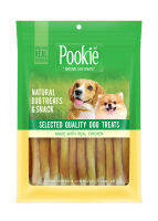 Pookie Snack ไก่พันครันชี่นิ่ม สแนกเนื้อไก่แท้สำหรัสุนัข 1 x 350กรัม