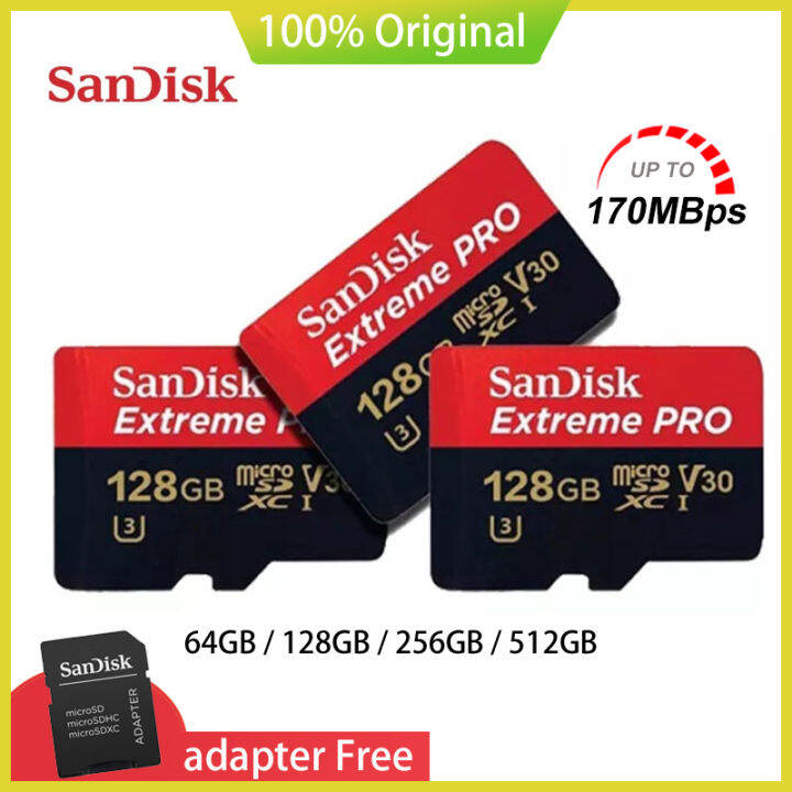 Sandisk extreme pro Ultra memory micro sd card 4K Hd storage Supports