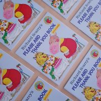 [หนังสือ] Richard Scarrys Richard Scarrys Please and thank you (Brand New) ปกอ่อน มี Sticker Printed in USA