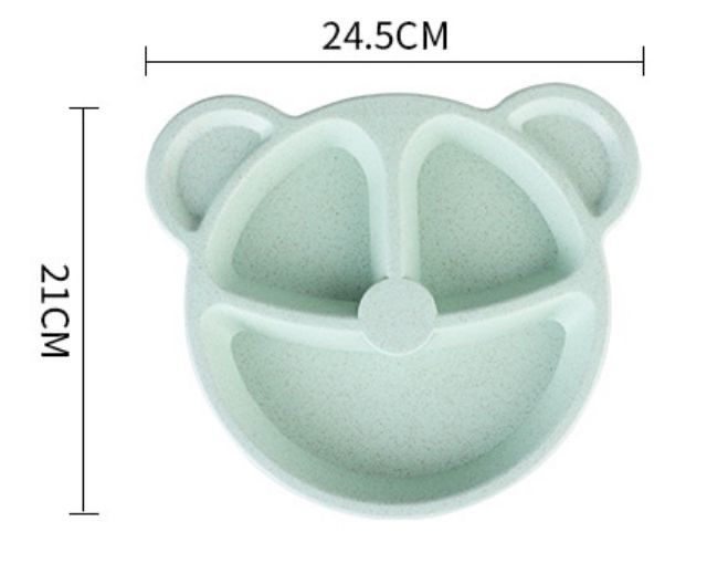 l-จานอาหารเด็ก-จานข้าวเด็ก-จานหลุม-พลาสติกเกรดอาหาร-ใช้ซ้ำได้-bb171