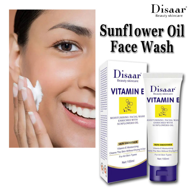 Disaar Vitamin E Moisturizing And Oil Control Wash Facial Wash Enriched ...