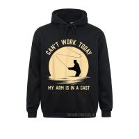 CanT Work Today My Arm Is In A Cast Funny Fly Fishin Warm Men Sweatshirts For Hoodies Special New Year Day Sportswears Family Size Xxs-4Xl