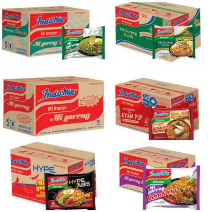 Indomie 1 Dus Isi 40 Pcs | Lazada Indonesia