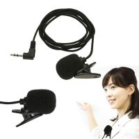 Clip-on Lapel Microphone 3.5mm Condenser Wired Microphone