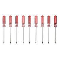 10X Plastic Handle T20 Security Torx Screwdriver Hand Tools