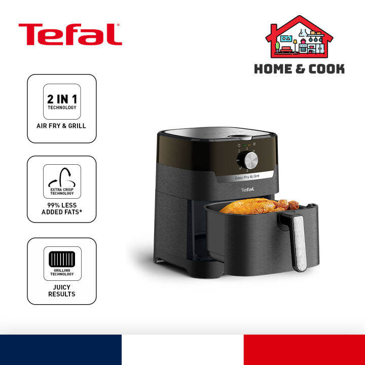 Tefal Easy Fry & Grill Healthy Air Fryer (Mechanical) 4.2L EY5018 Lazada