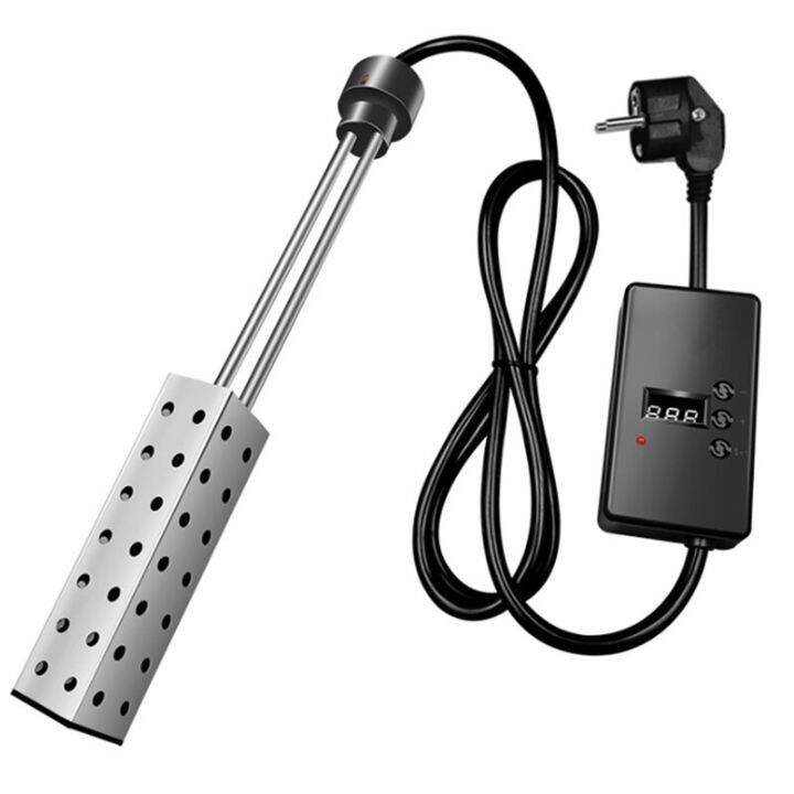 Immersion Water Heater 2500W Electric Bucket Heater With Timer Auto