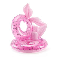 Lovely Kid Mermaid Swim Ring Baby Inflatable Swimming Circle Summer Water Party Swimming Pool Floating Tube for Children