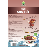 Nui gạo lứt DASAFO 500gr - Làng nghề Sa Đéc - Nhất Tín Food