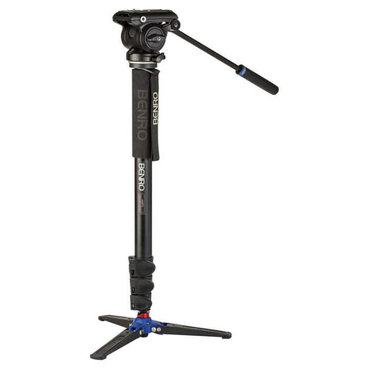 ขาตั้งกล้อง-benro-a48fds4pro-classic-aluminum-video-monopod-kit-รับประกันศูนย์