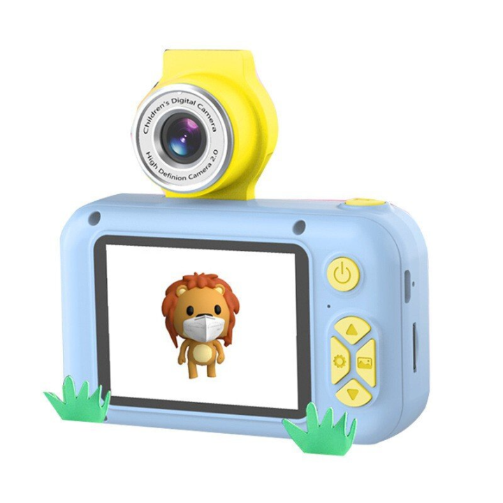 dimama-codหน้าจอขนาดใหญ่-2-4-นิ้ว-หมุนได้-180-กล้องถ่ายรูปเด็กตัวใหม่-ถ่ายได้จริง-กล้องดิจิตอล-ขนาดเล็ก-ของเล่น-สำหรับเด็ก