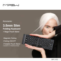 MIPOW Slim Folding Keyboard Wireless Bluetooth B033 Keyboard for iPad iPhone Tablet Android IOS Windows Apple Samsung Huawei