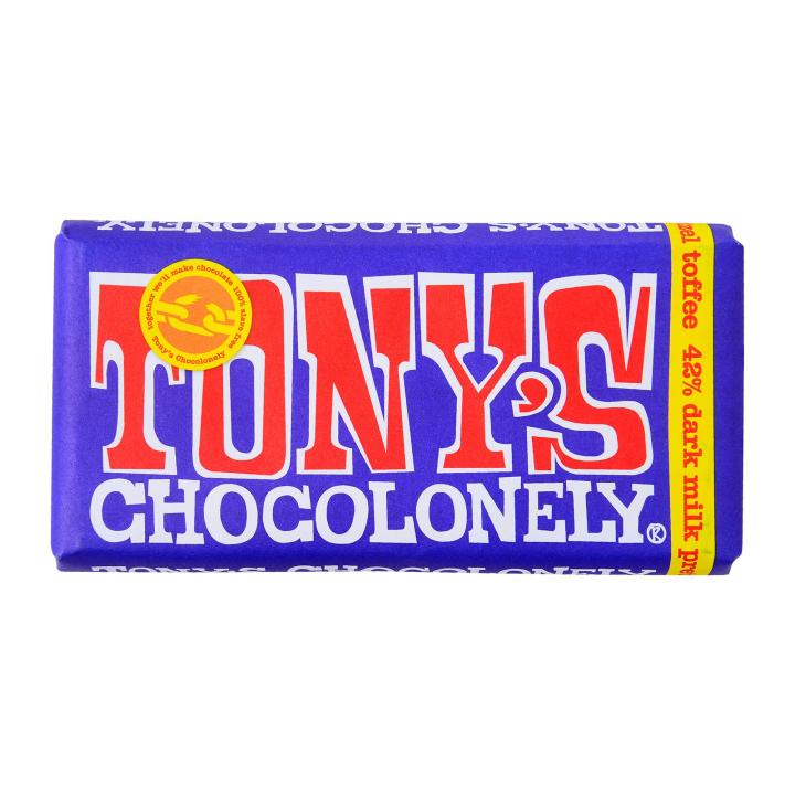 Tony's Chocolonely Dark Milk Pretzel Toffee 42% | Lazada Singapore