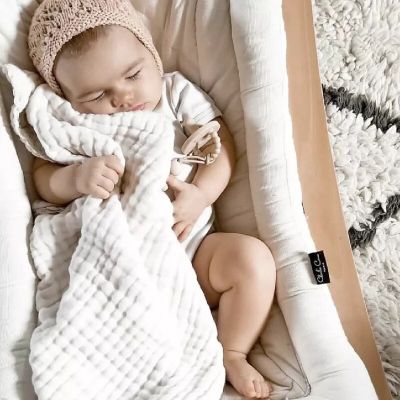 6 Layers Baby Blankets Organic Muslin Swaddle Blanket Newborn Cotton Solid Bath Quilt Newborn Burp Clothes Boy Girl Blanket