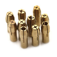 GJPJ-10pcs Mini Drill Chucks Adapter 0.5mm-3.2mm Dremel Mini Drill Chucks Chuck Adapter Micro Collet Brass For Power Rotary Tool