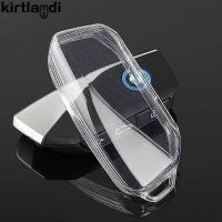 Transparent Soft TPU Key Case For BMW I7 X7 735I 740I G07 LCI IX I20 X1 U11 7 Series G70 G09 XM U06 G81 M3 Smart Key Essories