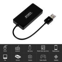 4พอร์ต Usb 2.0อะแดปเตอร์ Hub แบบแยกช่องสายสายแปลงสัญญาณสำหรับแล็ปท็อปที่คอมพิวเตอร์โน้ตบุ๊กความเร็วเต็มที่480mbps คุณภาพสูง