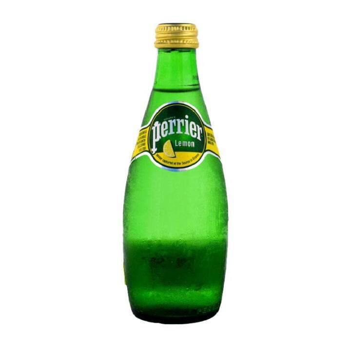 Perrier Sparkling Water Lemon 330mL X 12 Lazada PH