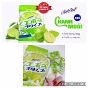 Kẹo Chanh Muối Thái Lan Hart Beat 120G Bổ Sung Năng Lượng Vitamin C