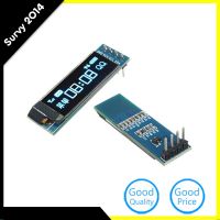 【✆New✆】 mxizg 0.91นิ้ว128X32 Iic I2c สีฟ้าจอ Lcd Oled อิเล็กทรอนิกส์ Diy โมดูลแสดงผล