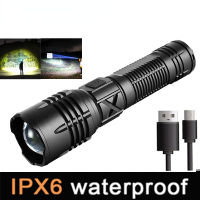 Torch Light Powerful Ultra-bright Bright Flashlight Led Household Rechargeable Outdoor Small Portable Long-range Durable Led Flashlight