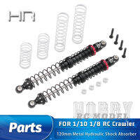 HR อะไหล่โลหะ Double-Section โช้คอัพไฮดรอลิก120มม. สำหรับ110 18 RC รุ่นรถ Crawler Rfit อุปกรณ์เสริม