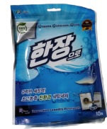 HCMGiấy giặt quần áo Hàn Quốc Han Jang gồm Giặt và Xả Hộp 30 tờ