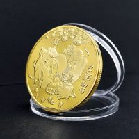 【CC】▪۞  Chinese Rat Gold Coin Commemorative Coins 2020 Souvenir Gifts