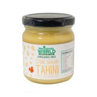 ?Organic?  Stone Ground Tahini - White Sesame Seeds- เนยเมล็ดงาขาวบด 500g