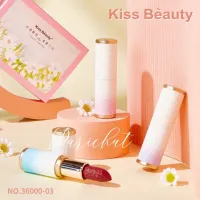 ? KISS BEAUTY NO-36000-03 Velvet Lipstick set Beautiful color เซตลิปสติก1เซต ประกอบด้วยลิปสติก 3เฉดสี [ จัดส่งทั่วประเทศ ]