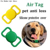 ☍ 1Pcs ApplicAble Airtag Silicone Pet Collar Anti Loss Cat Dog Locator Color Luminous Protection Apple Tracker Protective Sleeve