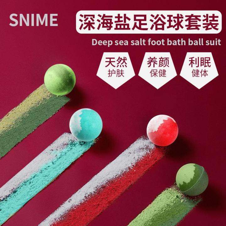 Essential Oil Foot Bath Bombs Deep Sea Salt Foot Spa Balls Value T Set 12 Pieces Lazada 2196