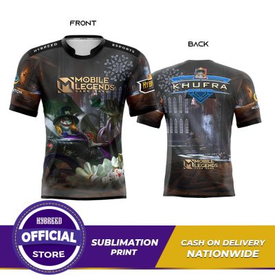 KHUFRA DREADFUL CLOWN Mobile Legends Full Sublimation Tshirt Premium Quality