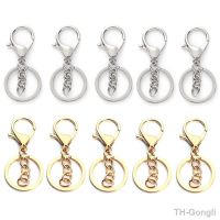 【hot】☌  10Pcs Claw Clasps Chain Swivel for Jewelry Making